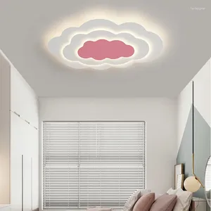Plafondlampen creatief metalen lamp wolk kinderkamer slaapkamer studeerkamer decoratie led diming verlichting home armatuur