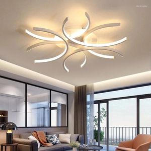 Plafonniers créatifs modernes LED pour le salon de salle à manger étude de chambre à coucher lampes balcon lampes à la maison