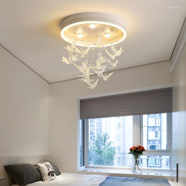 Plafonniers transfrontaliers vente en gros chambre d'enfants chambre lumière Simple moderne chaud romantique princesse Led