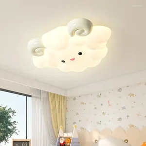 Lautres de plafond Coupte de mouton coton lampe de chambre pour enfants