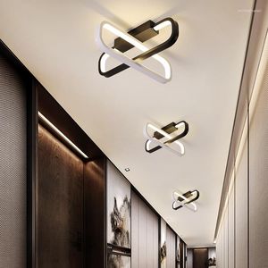 Plafonniers Design Lumière LED Pour Allée Escalier Chambre Entrepôt Salon Restaurant Galerie Villa Hall Intérieur Maison Lampes