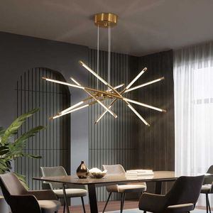Plafondlampen Designer LED Patent 6 8 10 12 koppen plafond kroonluchter eettafel keuken afstandsbediening ophanging indoor verlichting decoratie 0209