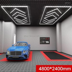 Plafonniers E-top Factory Ventes directes Voiture Détaillant LED Garage Lumière de travail Station de beauté en aluminium