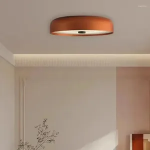 Louleurs de plafond Light Light Nordic orange / Black / White LED pour cuisine salon Couleur décorative de la maison