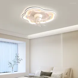 Plafondverlichting Fan Lamp Slaapkamer Woonkamer Studeerkamer Met Licht En Controle Ijzer Art Kleur Acrylplaat Glans