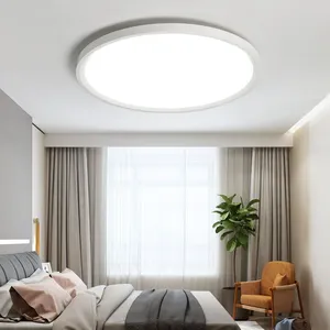 Plafonniers fantaisie intérieur LED lampe d'éclairage extra mince super lumineux cuisine couloir lampes intégrées 6W 8W 15W 20W