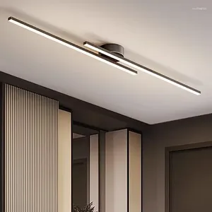 Plafondverlichting Armaturen Designer Licht Ledstrip Minimalistisch Nacht Woonkamer Lampen Glans Keuken Plafondlamp Meubels