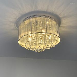 Plafondlampen Franse romantische sfeer led kristallen lamp woonkamer gang slaapkamer e14 lamp