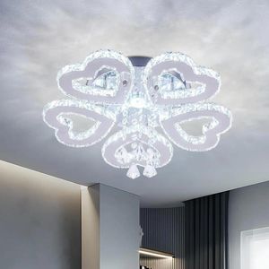 Plafondlampen FRIXCHUR moderne kroonluchter verlichtingslamp Led kristal voor woonkamer slaapkamer eetkamer