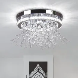 Plafondlampen FRIXCHUR Modern voor thuis Kristallen kroonluchter Luxe led-lampen Slaapkamer Woonkamer
