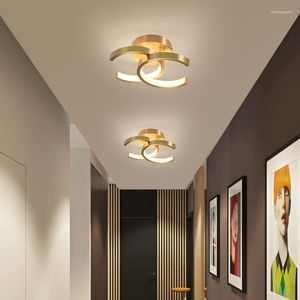 Plafonniers FSS Nordic Light LED Hall d'entrée moderne Couloir Balcon Petit