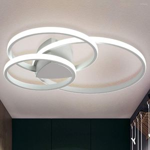 Plafonniers Ganeed Moderne LED Panneaux Acryliques Lumière 56W Encastré 6500k Lampe D'éclairage Pour Salon Salle À Manger