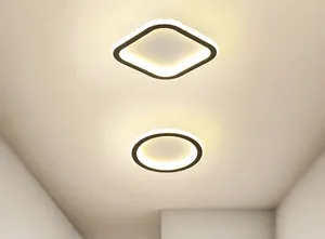 Plafondlampen Geovancy Decoratielampen Entree Hal Licht Geometrische Ultradunne Armatuur Balkon Kamerverlichting.JAD-298