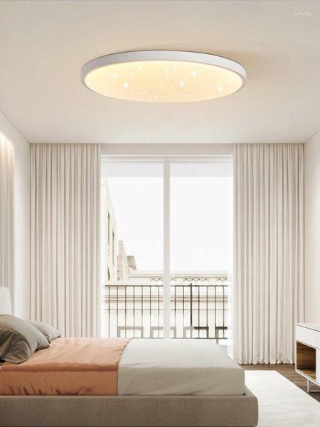 Lights de plafond Geovancy Ultra -Minon Circulaire Circulaire Simple Top Stars Rooms Rooms Lamps.JAD-456-40