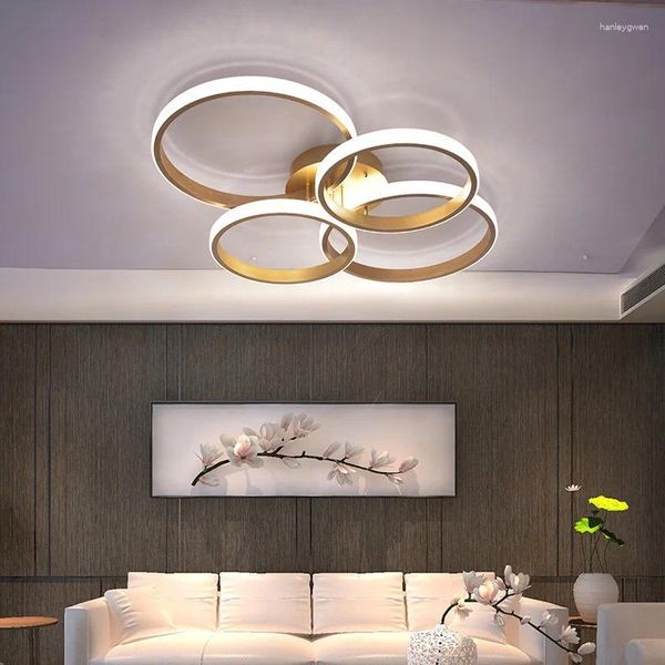 Luces de techo lámparas de pasillo lámpara de vidrio iluminación interior de la sala de estar de lujo