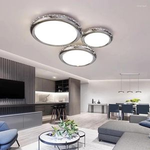 Plafondlampen high-end elegante lamp in de woonkamer creatief eenvoudige moderne lampen hele huispakket combinatie hoofd