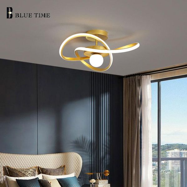 Plafonniers Maison 110v 220v Lampe Moderne Led Ligth Pour Salon Chambre À Manger Intérieur Simplicité Décoration Lustre