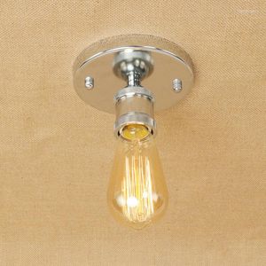 Plafondlampen IWHD IJzeren verlichting vaste woonkamer LAMP LED LICHT Keuken Dekenlamp Slaapkamer Home Armatures Lampen