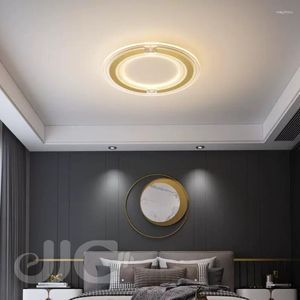 Plafondverlichting Jjc Familie Badkamer Ronde Lamp Eenvoudig Modern Balkon Ultradunne Led Slaapkamer Studie