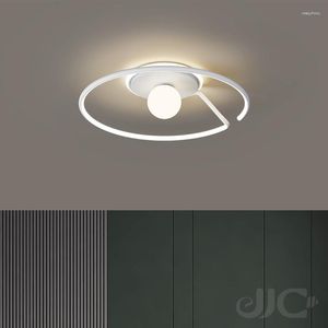 Plafonniers Jjc Intelligent Led Lamp App Remote Control Technology Dimmable Living Room