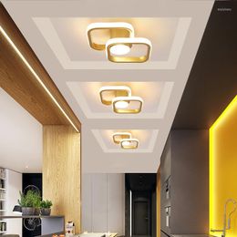 Plafonniers JJC éclairage tricolore lampe de salon Style nordique en fer forgé lumière créative allée de vent de luxe