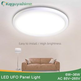 Plafonniers Kaguyahime lumière LED 85-265V panneau lampe montage en Surface 6W 13W 18W 24W 36W pour la décoration intérieure