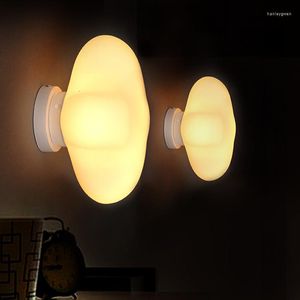 Plafondlamp Lamp Baby Eenvoudig Licht Retro Glasstof