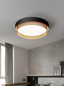Plafonnier lampe chambre à la lampe moderne de l'atmosphère minimaliste maison étude de luxe nordique léger nordique