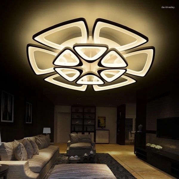 Plafonniers Lampe Design Décoratif Décor Nordique Moderne Lustre Couverture Nuances Lumière Led