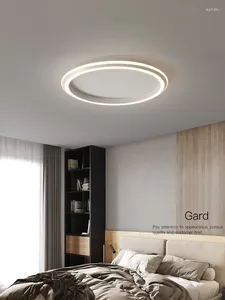 Plafonniers Lampes Moderne Ronde Minimaliste Chambre Étude Pour Salon Décor Luminaires LED Lustres Suspension Luminaire