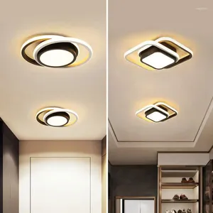 Plafonniers LED Asle Light moderne lampes carrées de surface ronde salon décorations de maison balcon d'éclairage intérieur