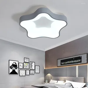 Plafondlampen LED SLAAPKAMER LAMP Simple Modern Room Restaurant Nordic Creative Personality Remote Control Lighting