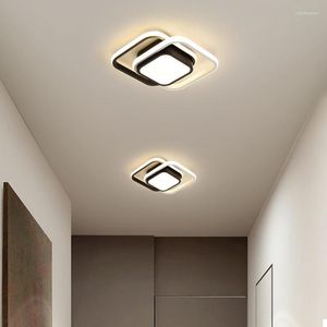 Plafondlampen led gang gangpad balkon keuken veranda ingang trappen huis Noordse eenvoudige moderne ronde