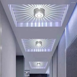 Plafonniers LED Éclairage intérieur Luminaire à économie d'énergie Protégez les yeux Projecteurs Installation facile Durable pour le couloir d'allée