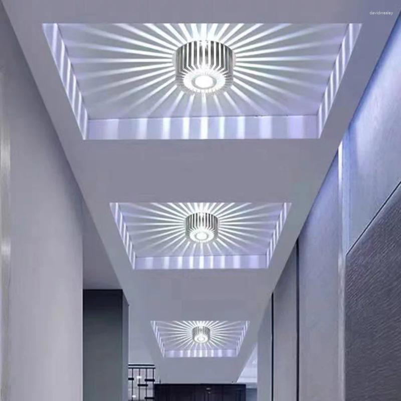 Tavan Işıkları LED İç Mekan Aydınlatma Enerjisi Tasarrufu Armatürü Koru Gözler Spotlar Koridor Koridoru İçin Kolay Kurulum Dayanıklı