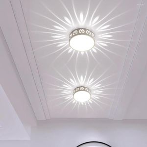 Plafonniers LED éclairage intérieur luminaire à économie d'énergie Installation facile projecteurs luminosité Durable pour chambre salle de bain