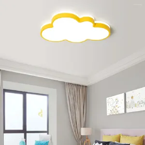 Plafondlampen LED LAMP Noordelijke creatieve moderne kinderen slaapkamer wolk dimmen eenvoudige woonkamer kleuterschool