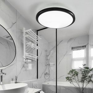 Plafondlampen LED LAMP Waterdichte kroonluchter badkamer Ronde toilet 36W 6500K interieurdecoratieverlichting