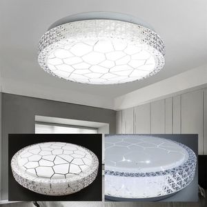 Plafonniers LED Lumière Cristal Surface Moderne Encastré Luminaire 6500K Blanc Lampe Éclairage Pour Cuisine Salle De Bains Chambre 220V