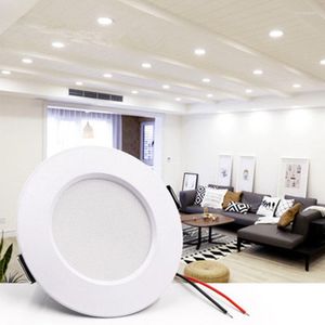 Plafonniers lumière LED blanc chaud froid AC 220V 230V 240V économie d'énergie Protection des yeux encastré grille Downlight