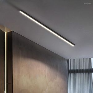 Ceiling Lights LED Long Strip Surface Mounted Simple Walkway Balcony Bedroom Dining Room Living Without Main Lamp