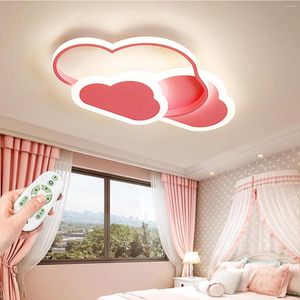 Plafondlampen led moderne creatieve afstandsbediening persoonlijkheid persoonlijkheid kroonluchter dimbare kinderkamer eenvoudige jongen meisje slaapkamer hanglamp