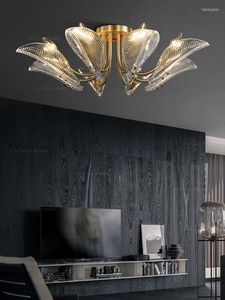 Plafondverlichting licht luxe master slaapkamerlamp postmodern klein appartement woonkamer dineringsstudie led lampen
