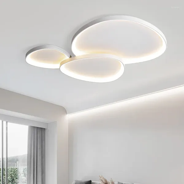 Plafonniers Lampe de salon Lampe de plafond moderne Plafonds de salle de bain Cube en verre Cuisine