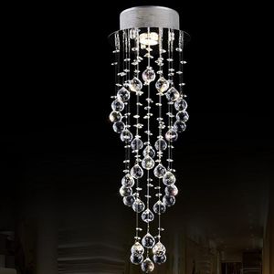 Plafondverlichting Lukloy El Lobby Decoratieve Crystal Light Aisle Corridor Lamp Home Woonkamer Balkon Porch Simple Small