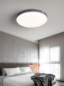 Plafondlampen Master 2022 Nieuwe dineren Master Bed Modern Minimalist Room Hoofd LED plafondlamp 0209