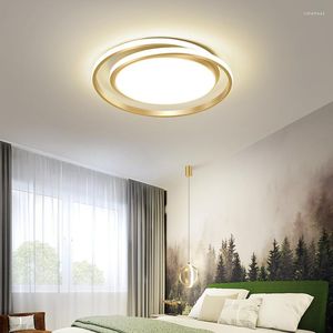 Plafonniers Chambre à coucher principale Lumière confortable et romantique Simple Lampe d'étude moderne Personnalité Luminaire Monté en surface