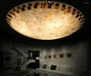 Plafonniers Style méditerranéen coquille naturelle Lustres veilleuse lampe à LED barre de sol éclairage à la maison