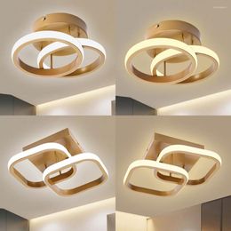 Plafondlampen metaallicht modern kroonluchter hoge helderheid veranda toegangslamp energie besparing voor woonkamer slaapkamer