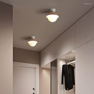Plafonniers minimalisme Light LED pour salon salle à manger couloir couloir de petites lampes luminaires de la lampe